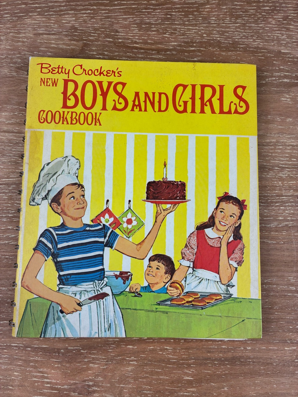 Vintage Betty Crocker’s New Boys and Girls Cookbook